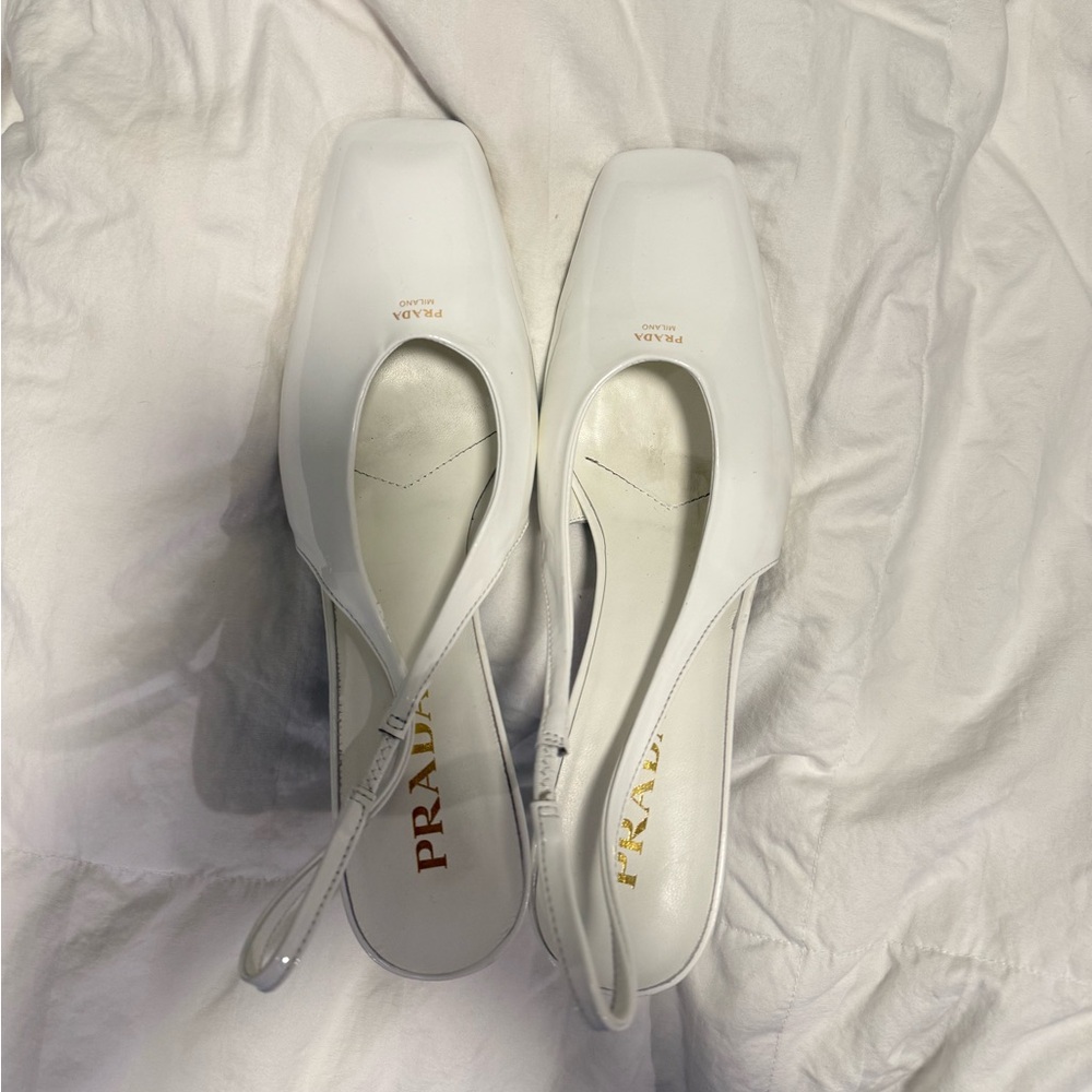 PRADA BLOCK HEELS